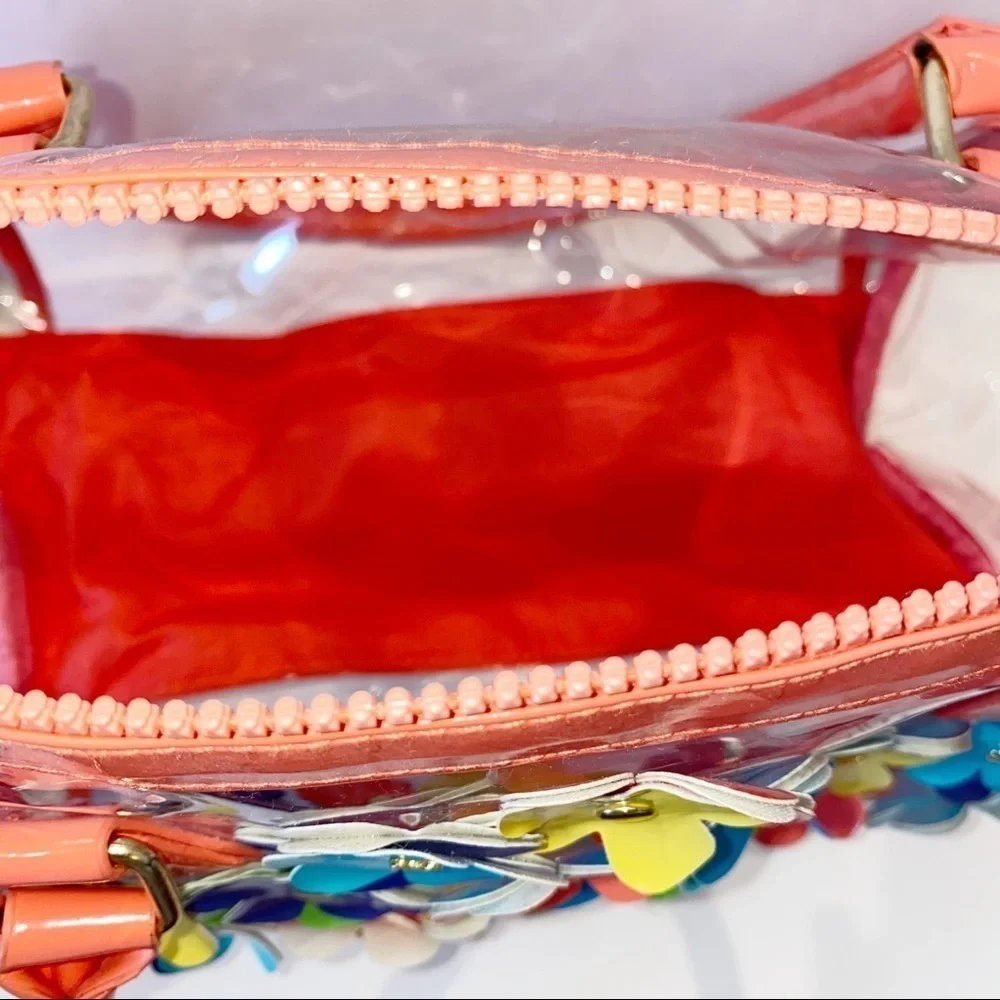 Disney | Clear Plastic Bag Attached Flowers Peach